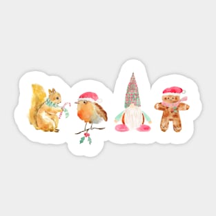 Christmas cuteness Sticker